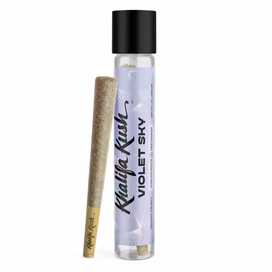 Photograph of product: Khalifa Kush - Violet Sky - Pre-Roll - 1g