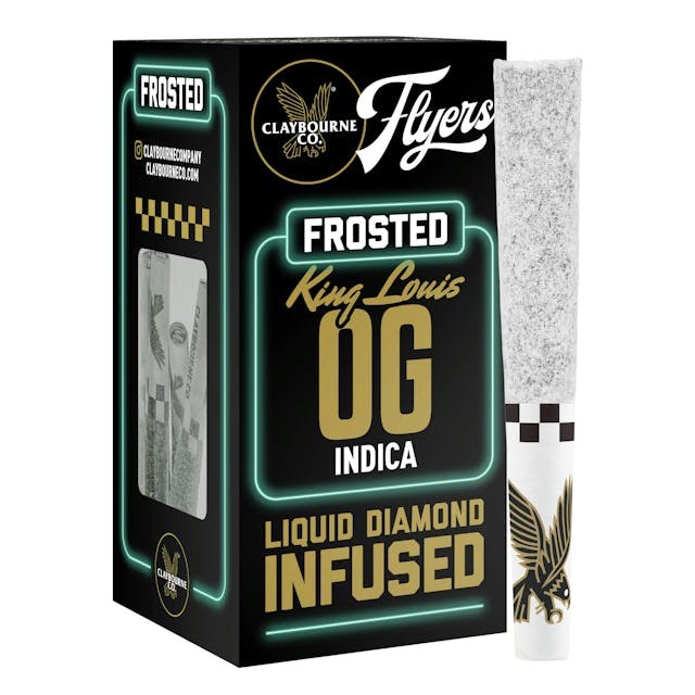 Photograph of product: King Louis Frosted Flyers 5pk Prerolls 2.5g - 