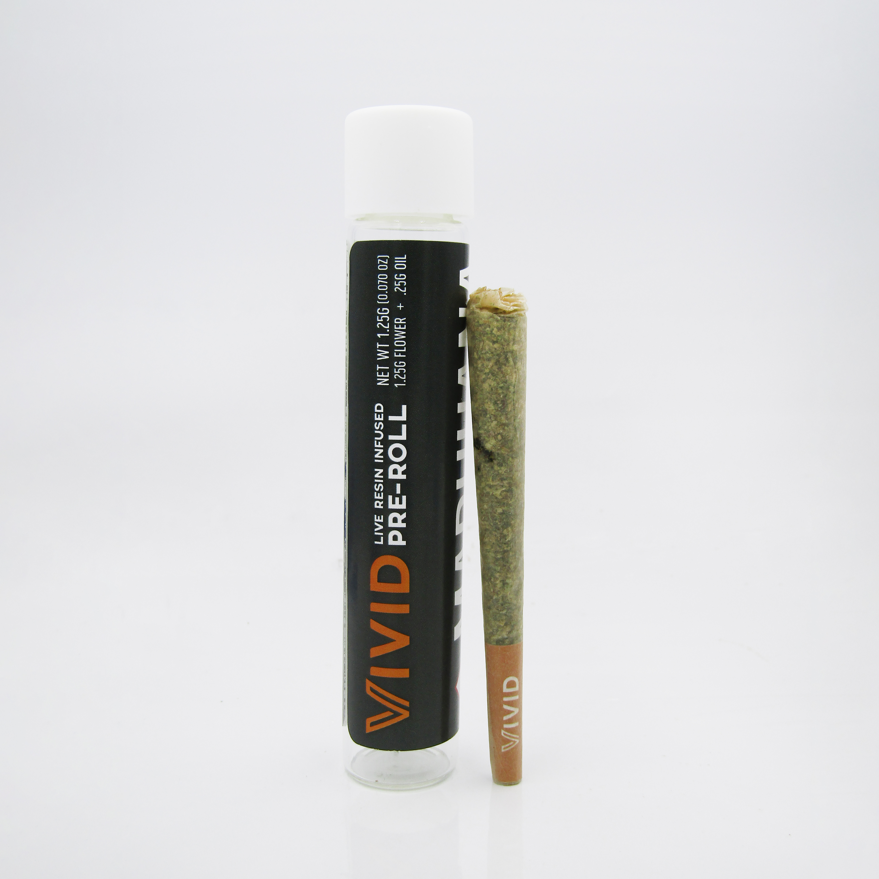Photograph of product: LA Baker Flower x Trop Cherry Live Resin Oil Infused PreRoll (1.25g)