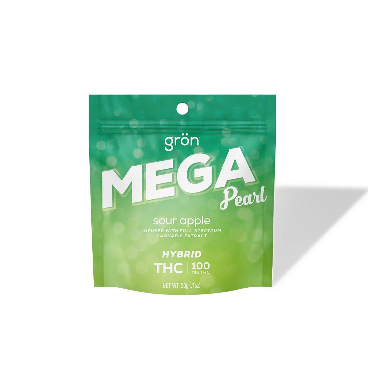 Photograph of product: Gummy | Sour Apple | 100mg