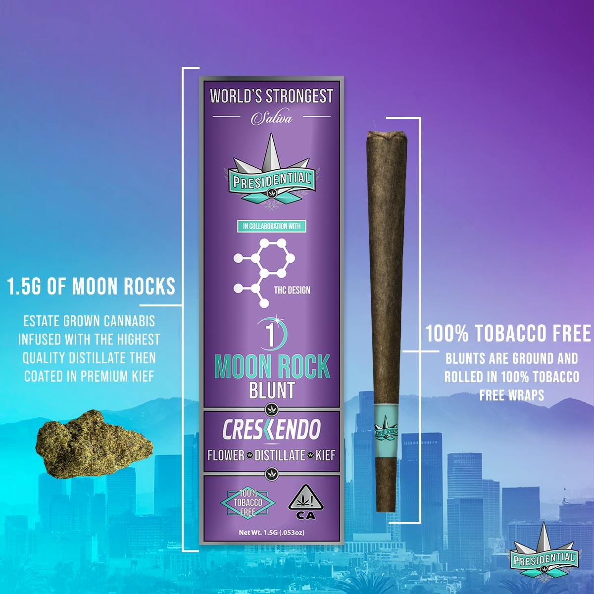 Photograph of product: Crescendo [S] - Moon Rock Blunt