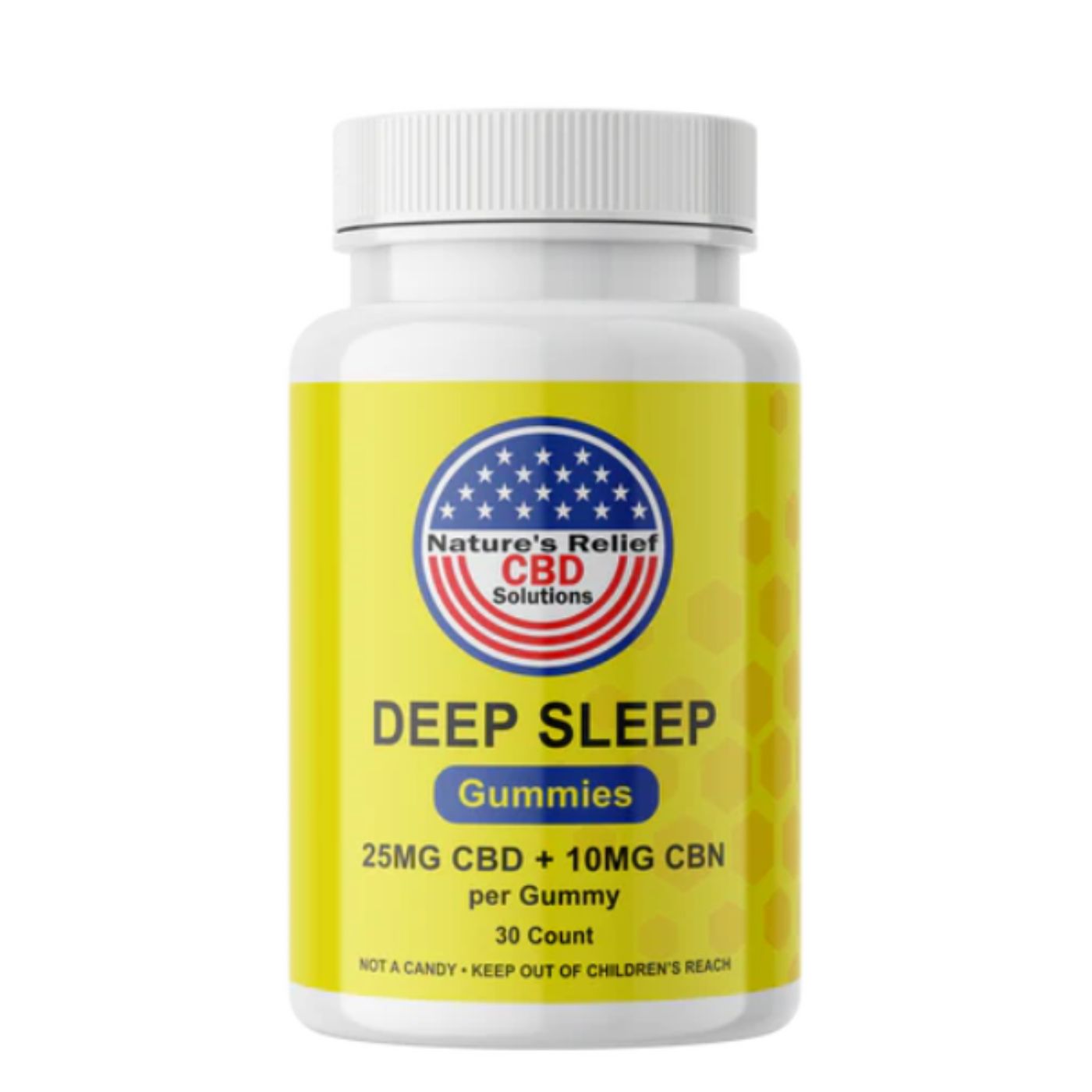 Photograph of product: Natures Relief - Deep Sleep CBD/CBN Gummies