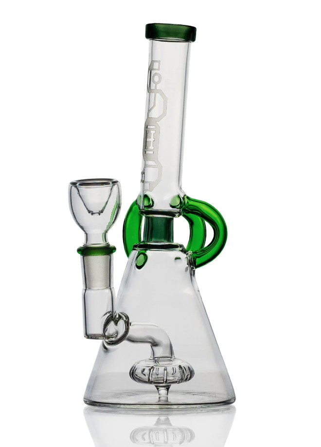 Photograph of product: Water Pipe | Cyberpunk | Green | 7"