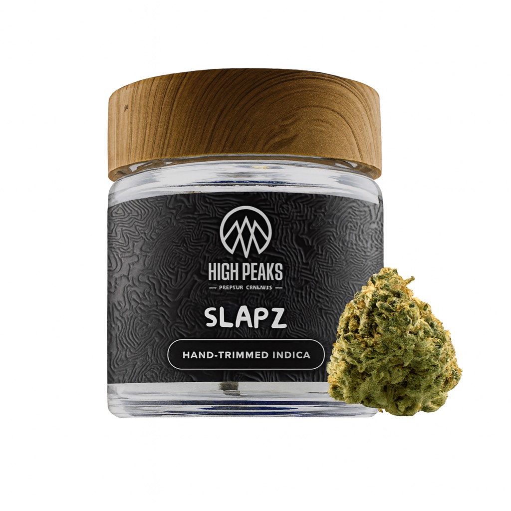 Photograph of product: High Peaks | Slapz | Flower | 3.5g