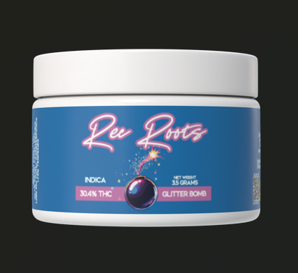 Photograph of Product: Glitter Bomb Indica | Rec Roots - 3.5g