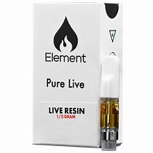 Photograph of product: Element - Live Resin Cart- - Orange Kush Mints #12