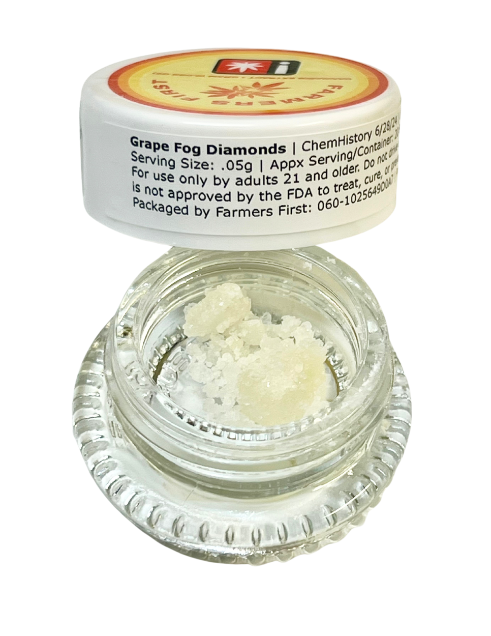 Photograph of product: Farmers First - Grape Fog - Diamonds