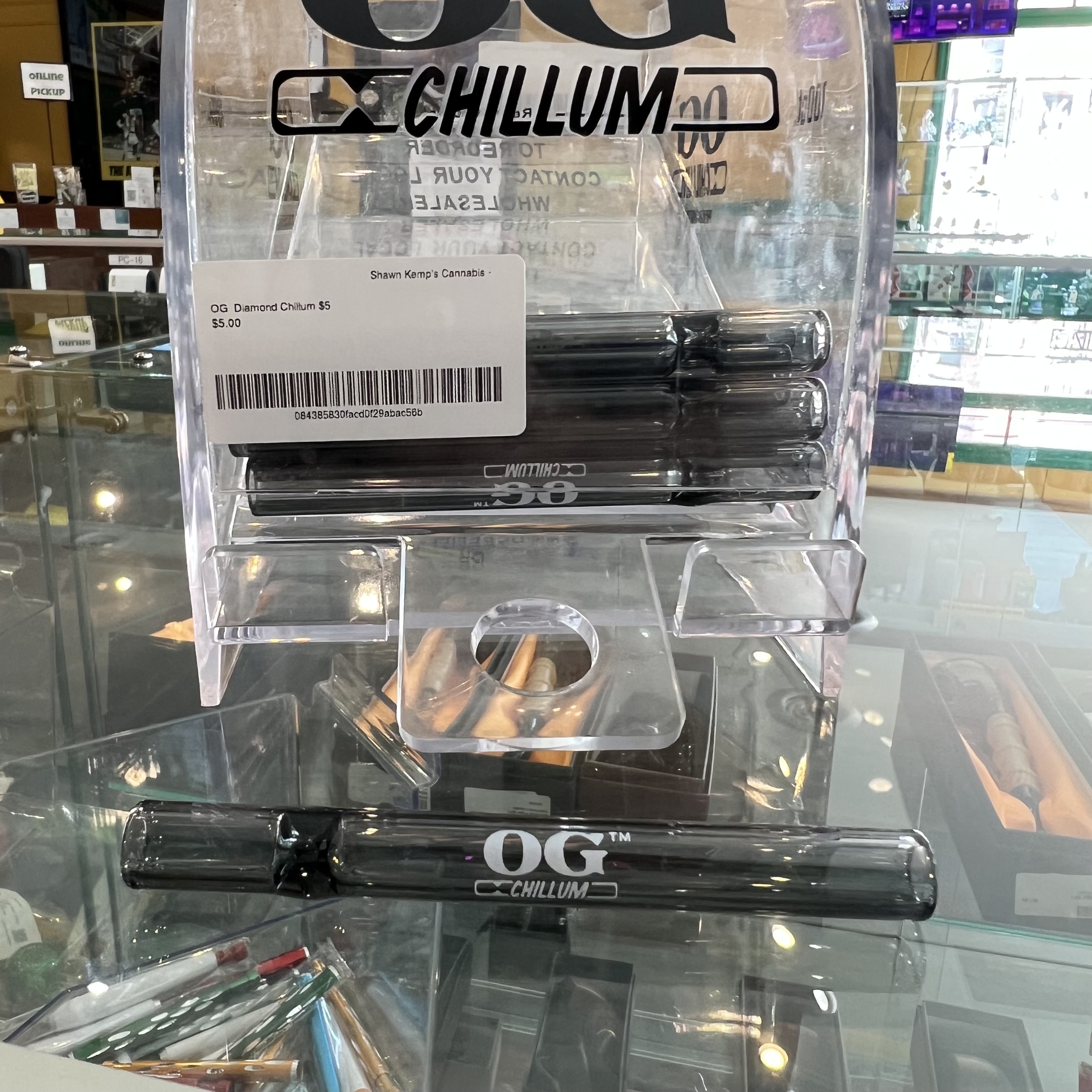 Photograph of product: OG Diamond Chillum