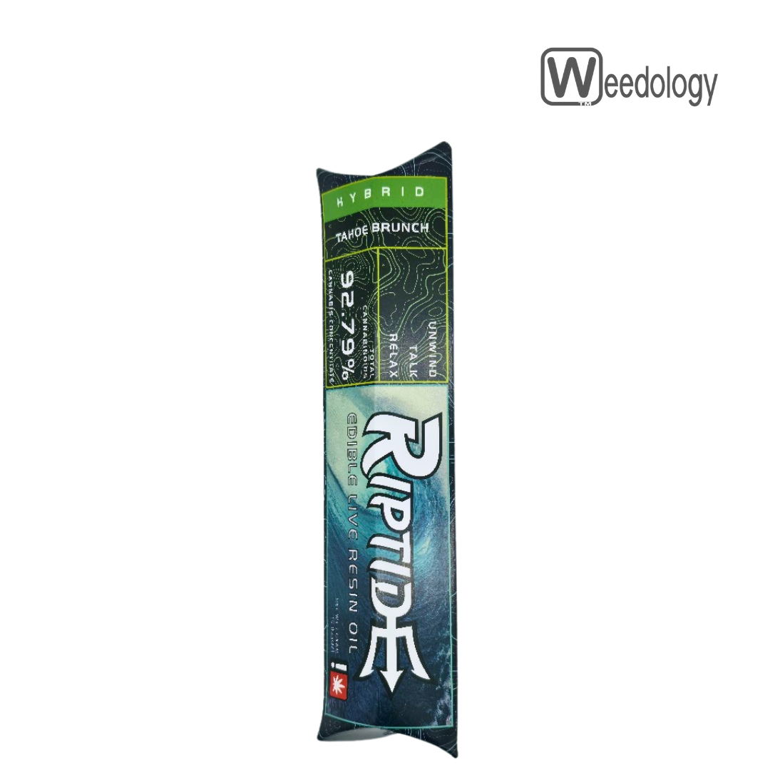 Photograph of product: Riptide TAHOE BRUNCH 1g Edible Live Resin Oil