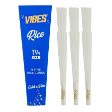 Photograph of product: VIBES - Rice Cones - Coffin | 1 1/4 | 6pk