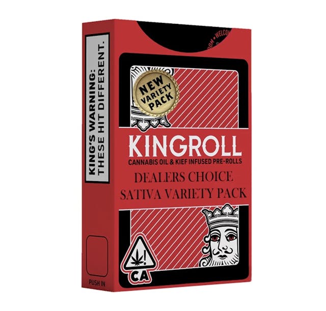 Photograph of product: 4pk Oui'd Mix #6 Variety  3g - Dealer's Choice - 