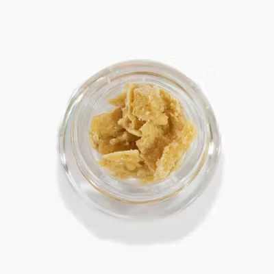 Photograph of product: LivWell | Peach Crescendo #1 Oui'd | Wax Crumble | Concentrate