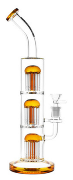 Photograph of product: SirEEL | Triple Jellyfish Perc Bong | 14"