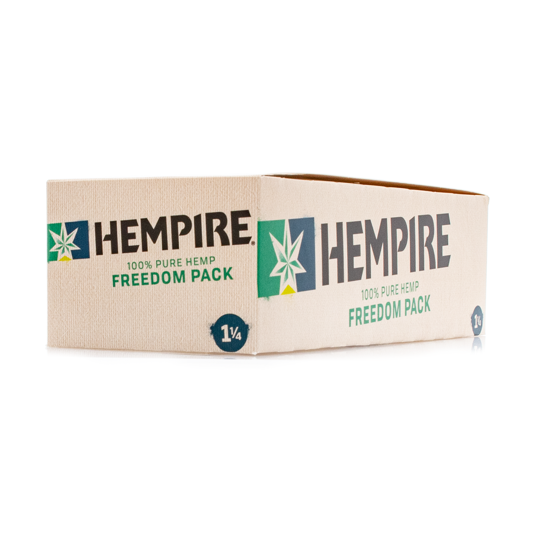 Photograph of product: Hempire Rolling Papers | 1 1/4 Freedom Pack