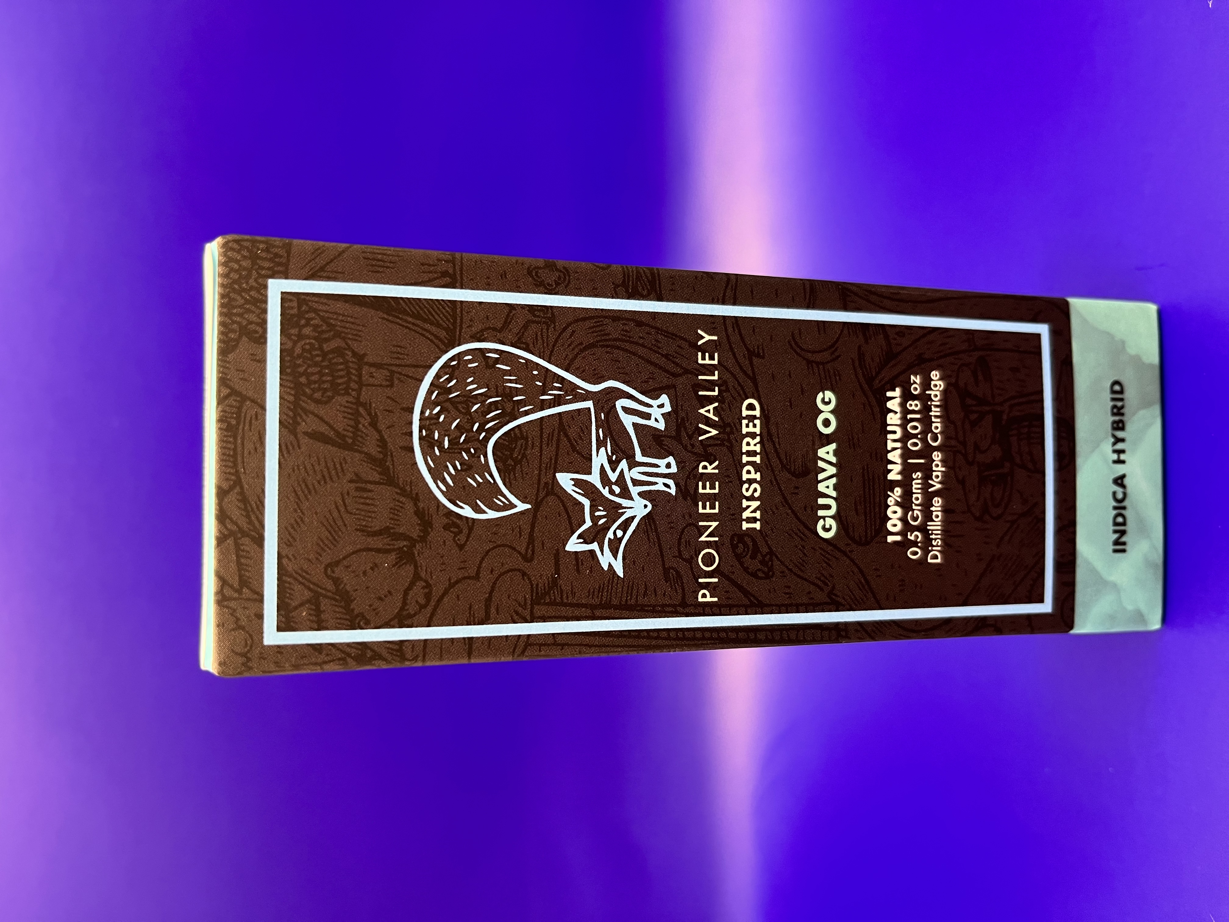 Photograph of product: Guava OG - Distillate Vape Cartridge - PVX