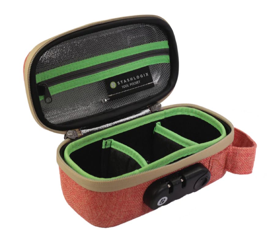 Photograph of product: StashLogix Silverton Orange Case Small