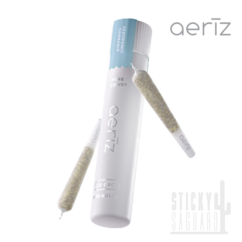 Photograph of product: Aeriz Pre-Roll 2 Pk GMO (I/H) 1g