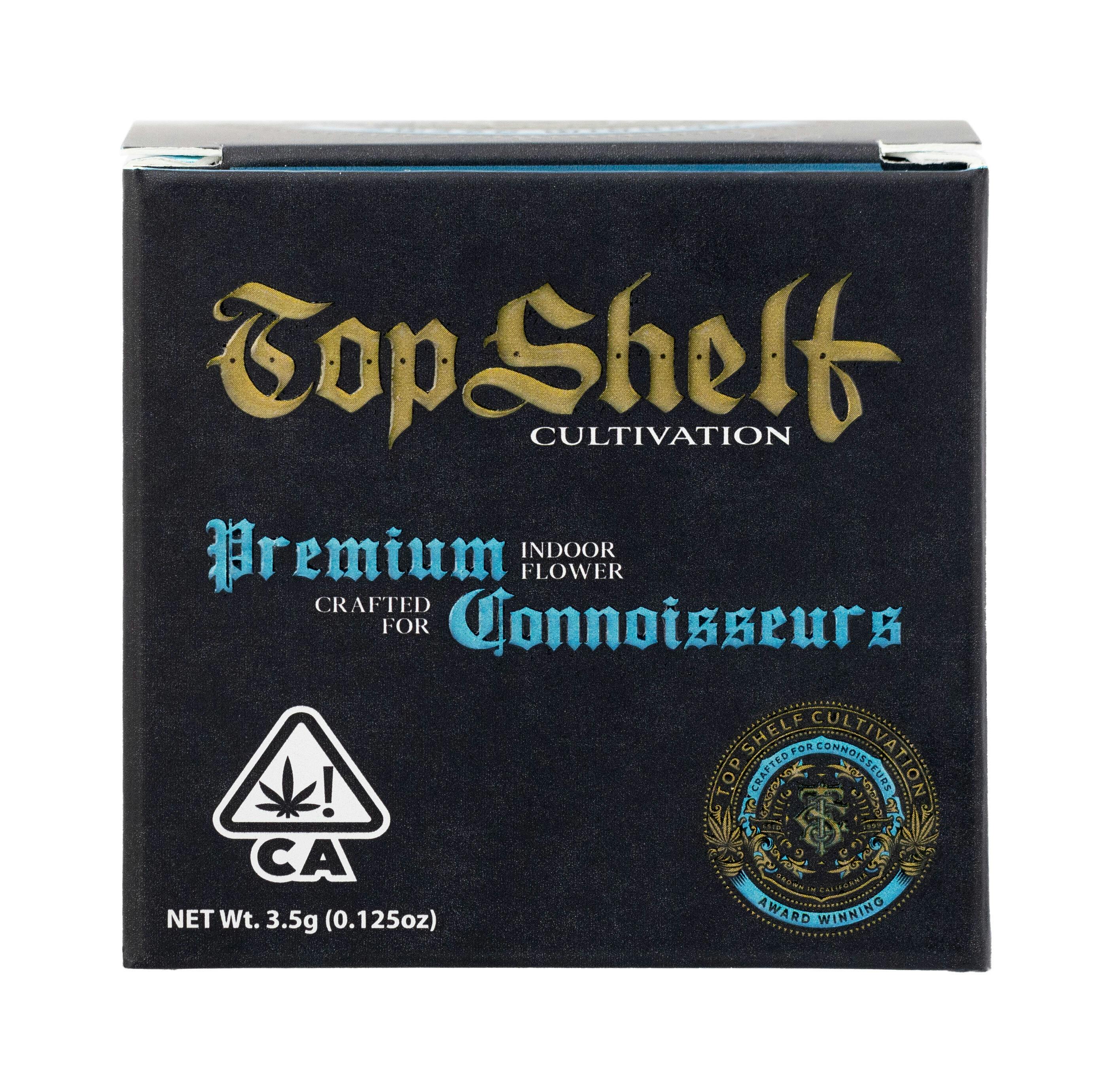 Photograph of product: TOP SHELF CULTIVATION - Flower - Skywalker OG - 3.5G