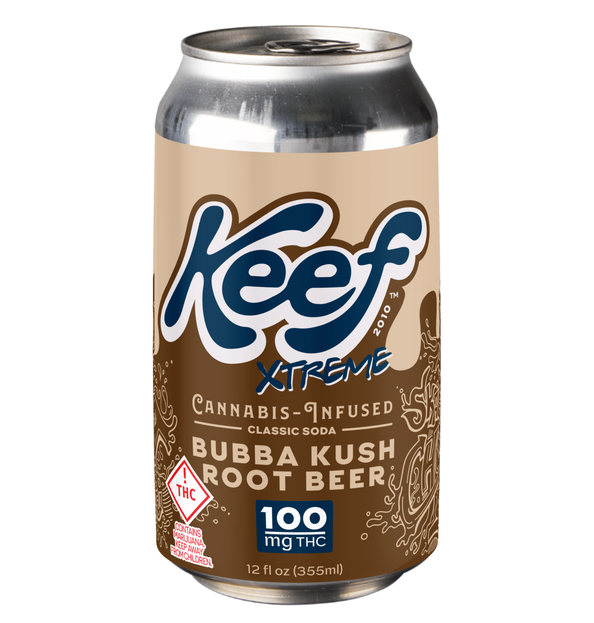 Photograph of product: Keef Xtreme: Bubba Kush Root Beer