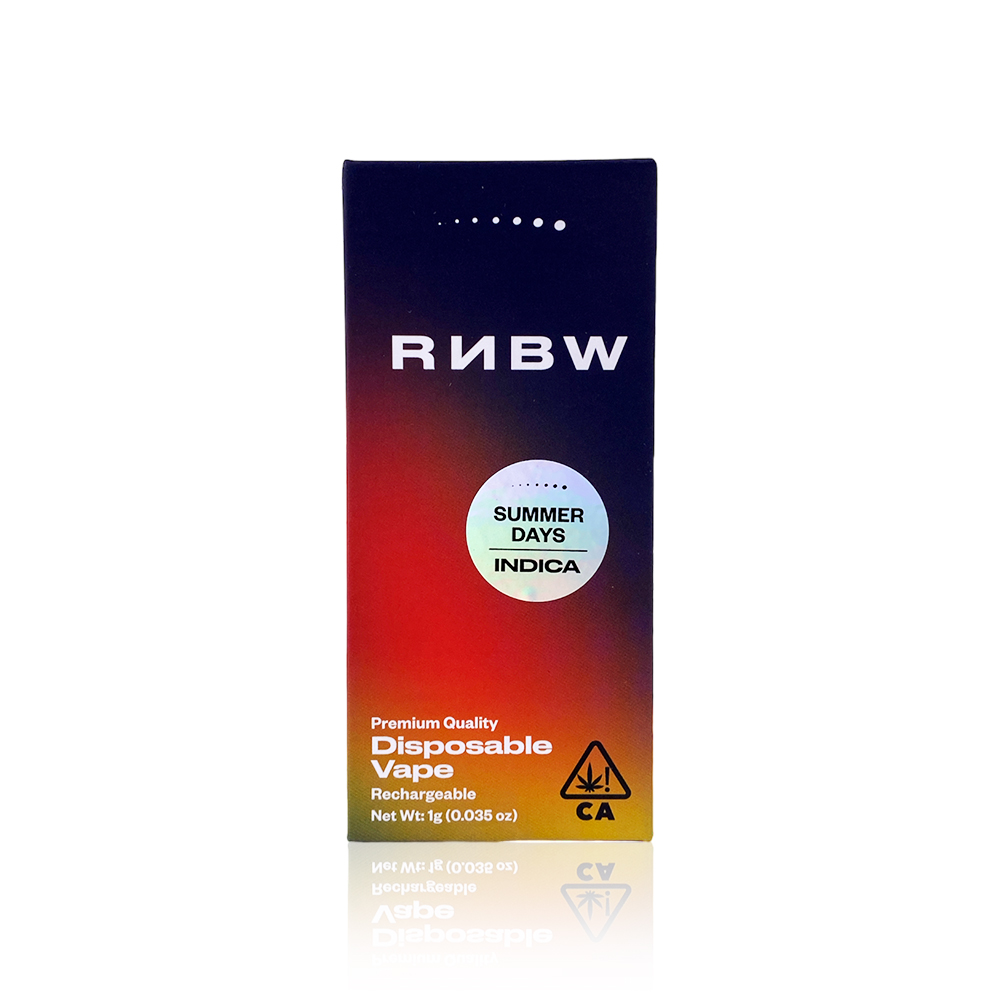 Photograph of product: RNBW - Disposable - Summer Days - 1G