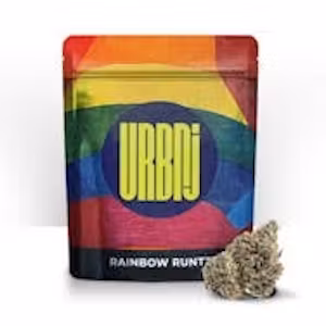 Photograph of product: Rainbow Runtz | URBNJ 1g Flower