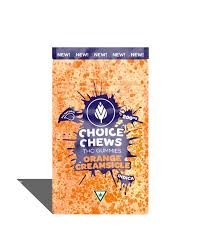 Photograph of product: Choice | Orange Creamsicle | Gummies | 200mg