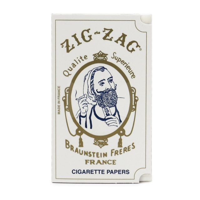 Photograph of product: Zig Zag | White Single Wide Papers