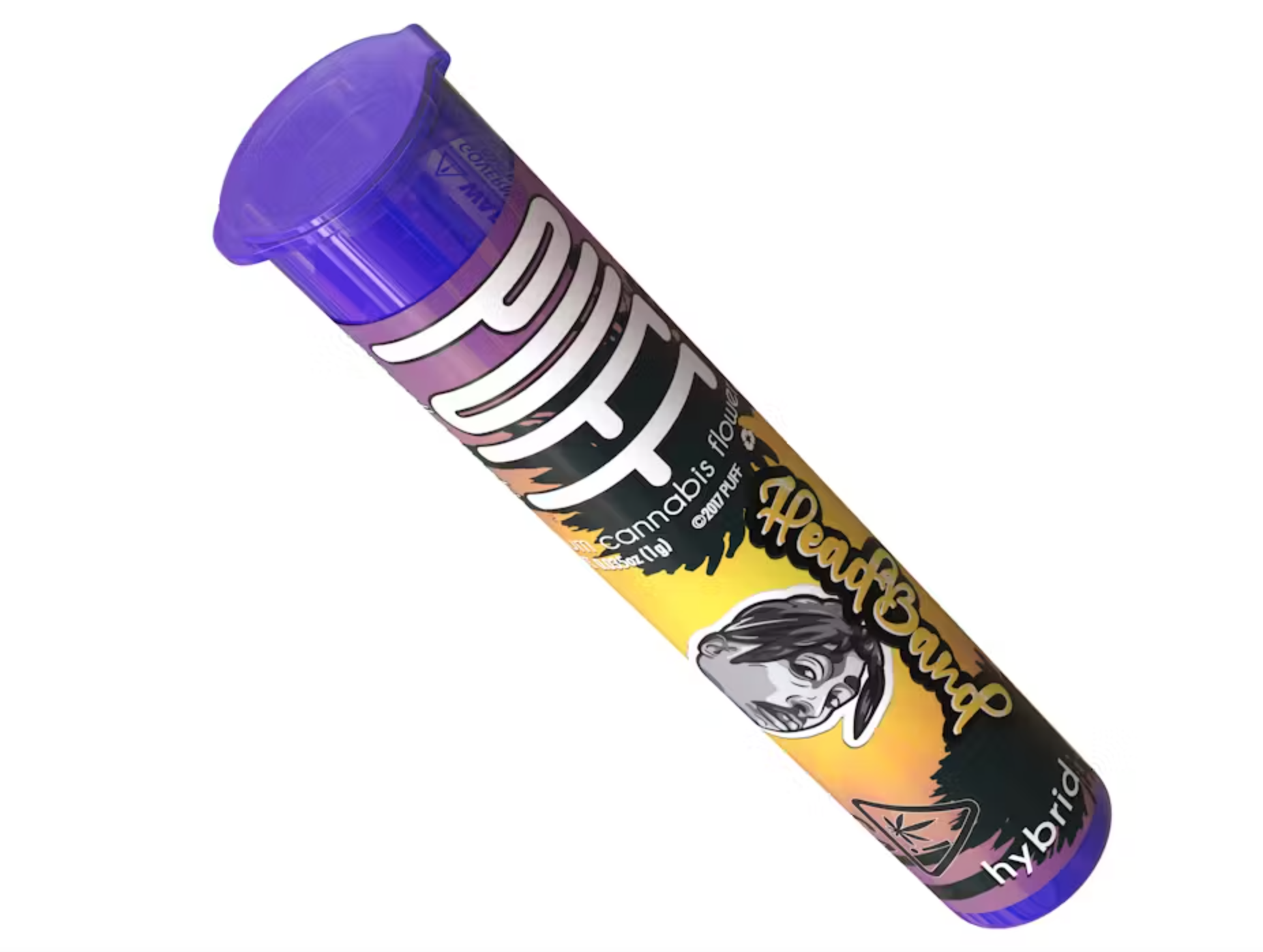 Photograph of product: Puff - Preroll - 1g - Headband - Hybrid