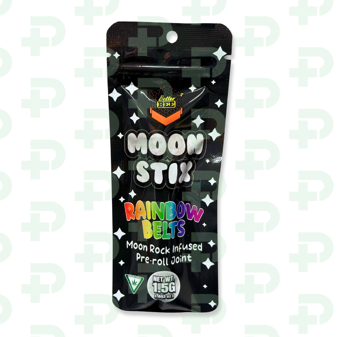 Photograph of product: Better Bee - Moon Stix Preroll - Rainbow Belts