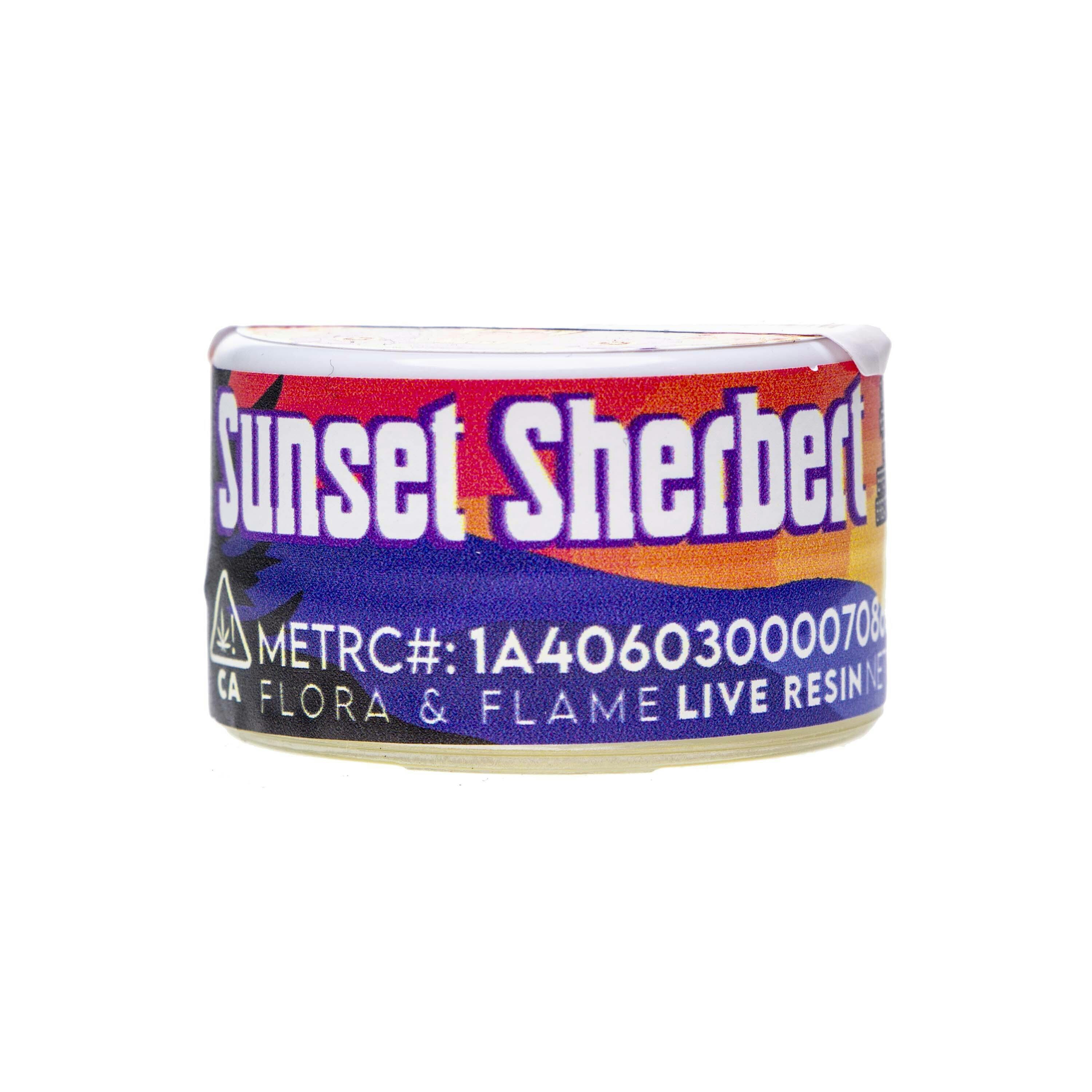 Photograph of product: Gas Gang | Sunset Sherbet Live Resin Badder (1g)