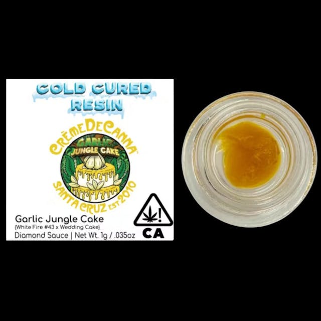 Photograph of product: Garlic Jungle Cake 1g Cured Resin - 