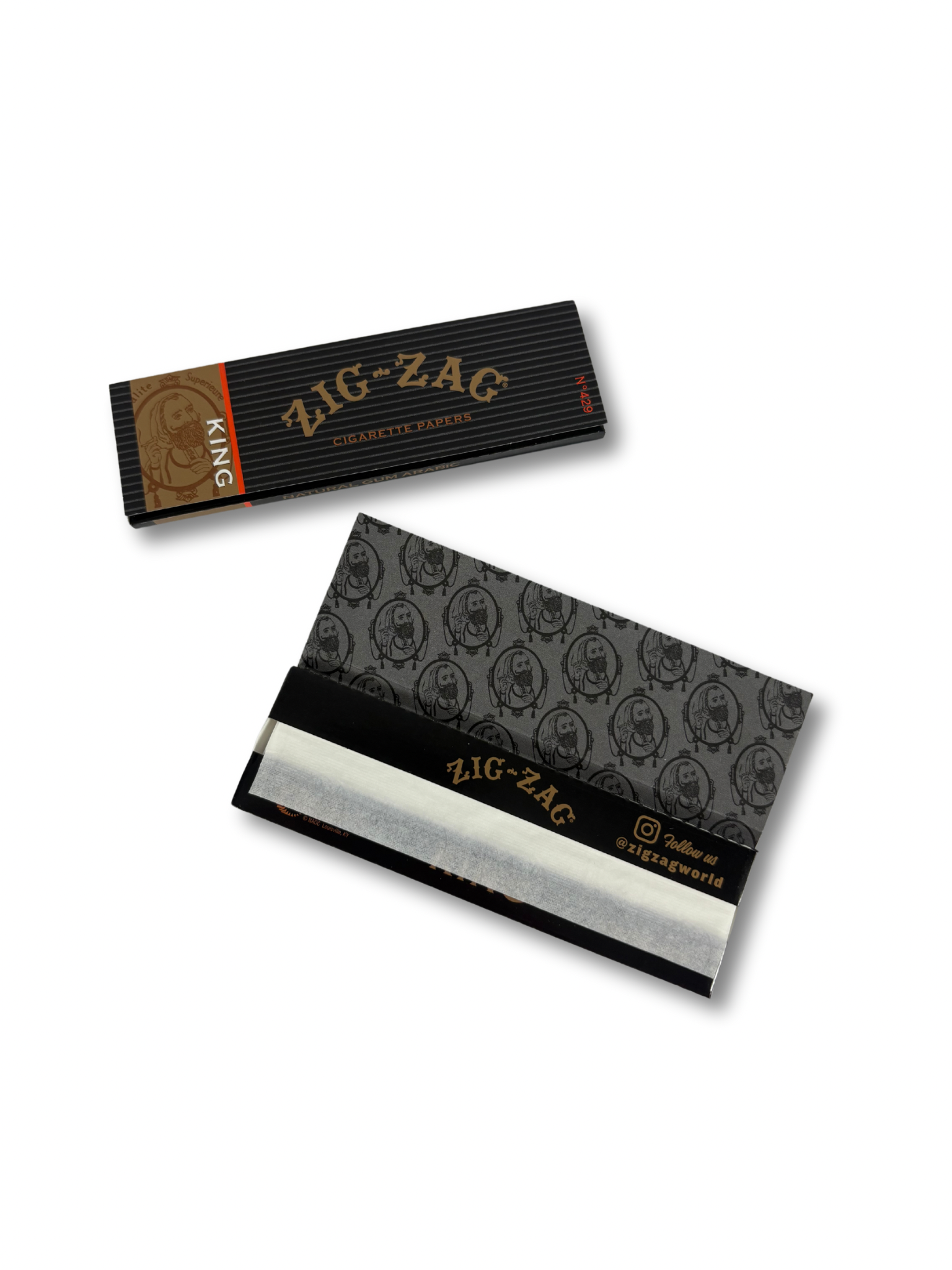 Photograph of product: Zig Zag Slow-Burning Rolling Papers Kingsize