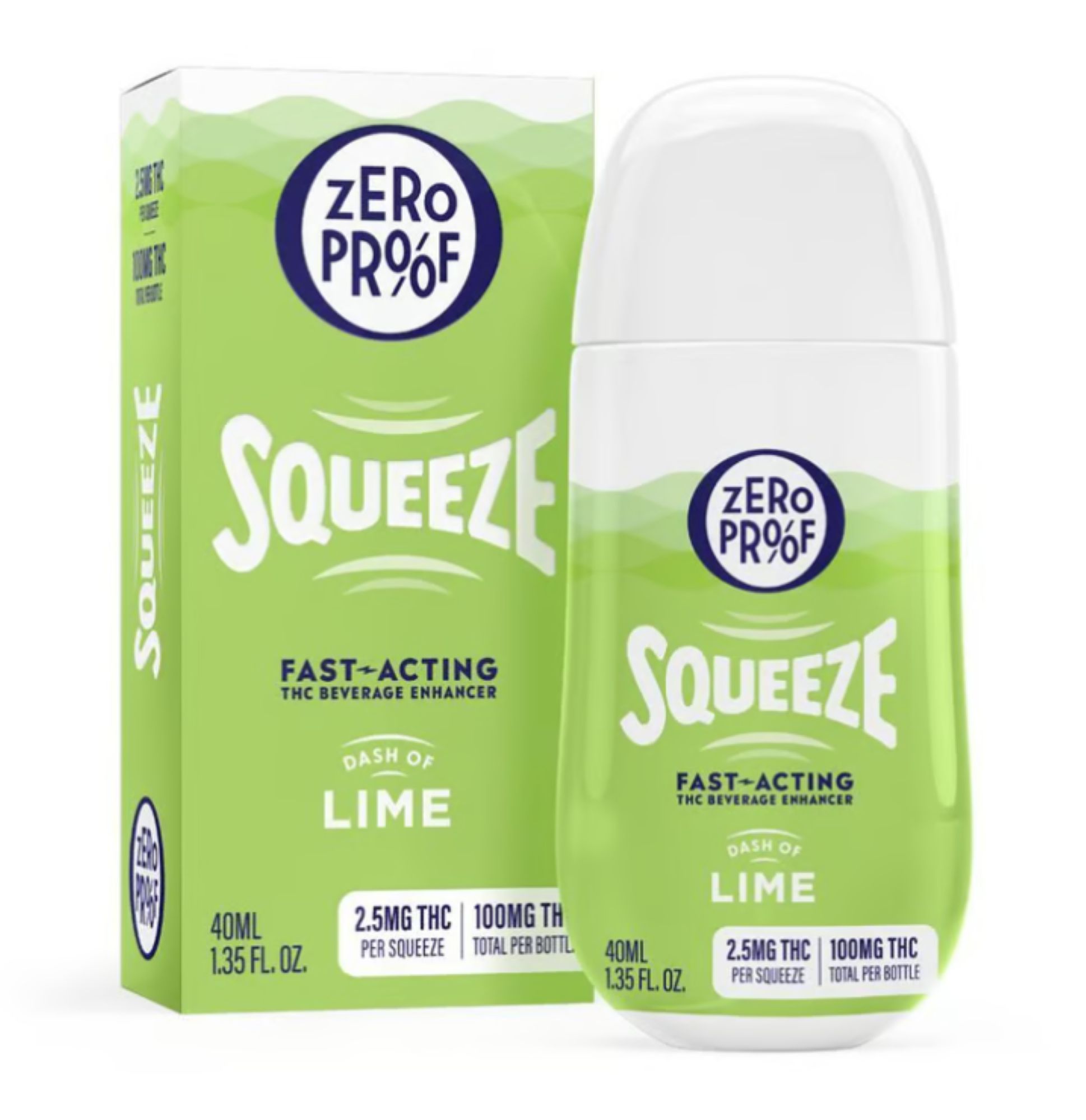 Photograph of product: Zero Proof Squeeze Dash of Lime (H) 00909