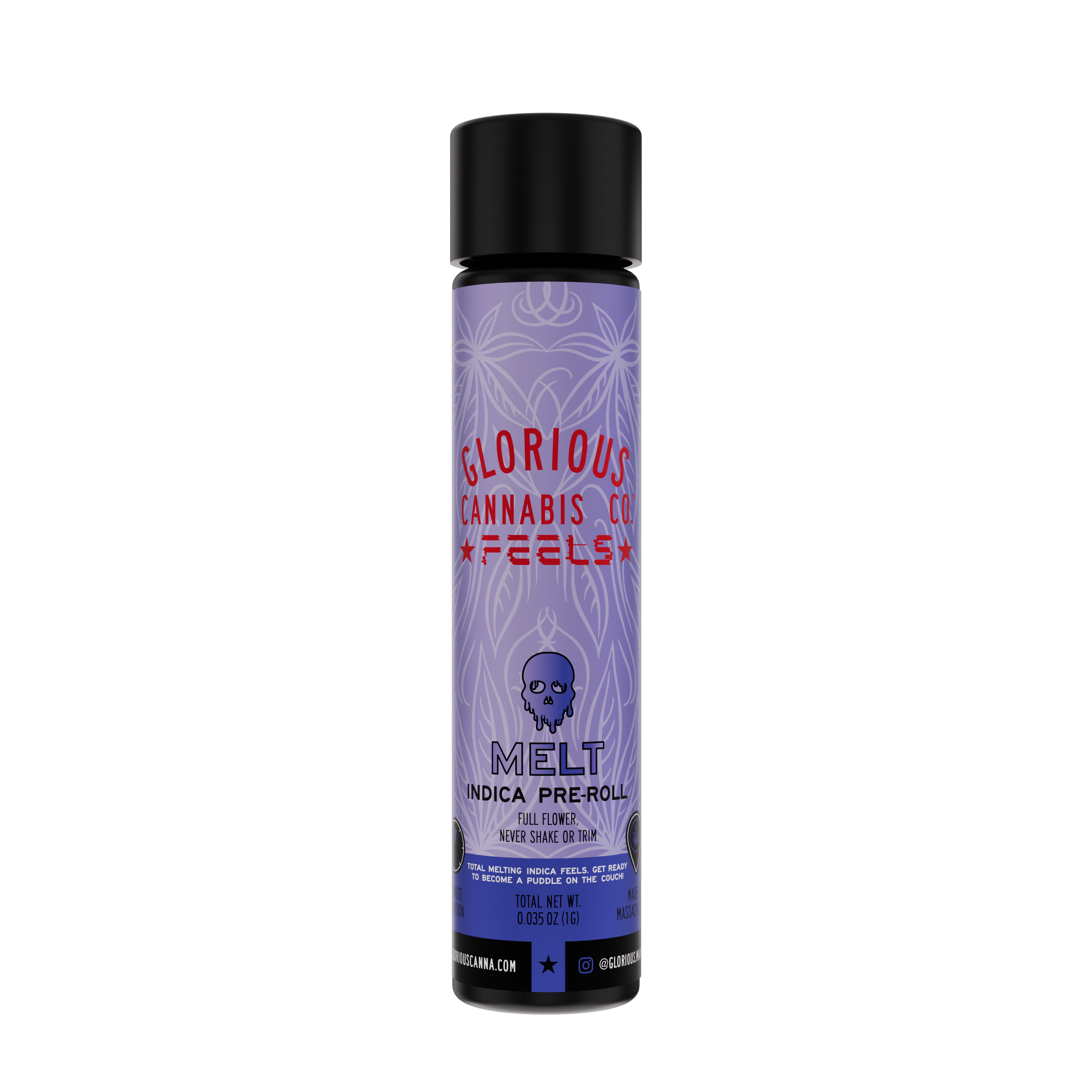 Photograph of product: 1g Pre-Roll | Pancakes | Glorious Oui'd