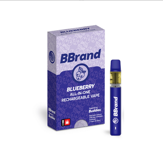 Photograph of product: BBrand AIO Vape Blueberry Muffin 1g - 