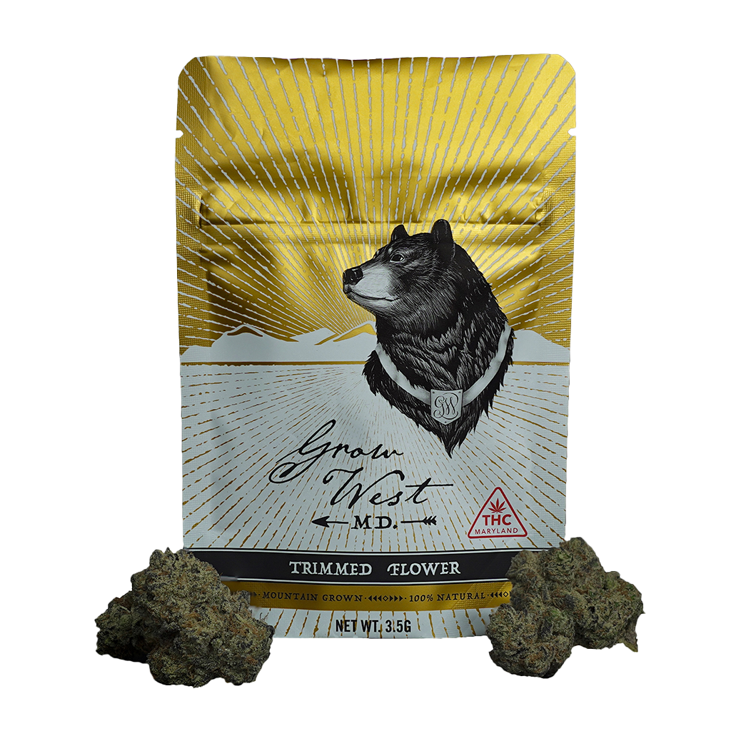 Photograph of product: Grow West Gandhari Kush - - Pre-Packed - 3.5g