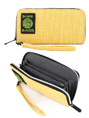 Photograph of product: DIME BAGS | Wristlet- Yellow $30