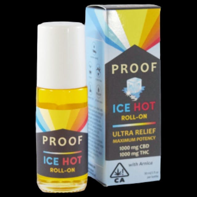 Photograph of product: Ice Hot Roll-On Ultra Relief 30ml - 