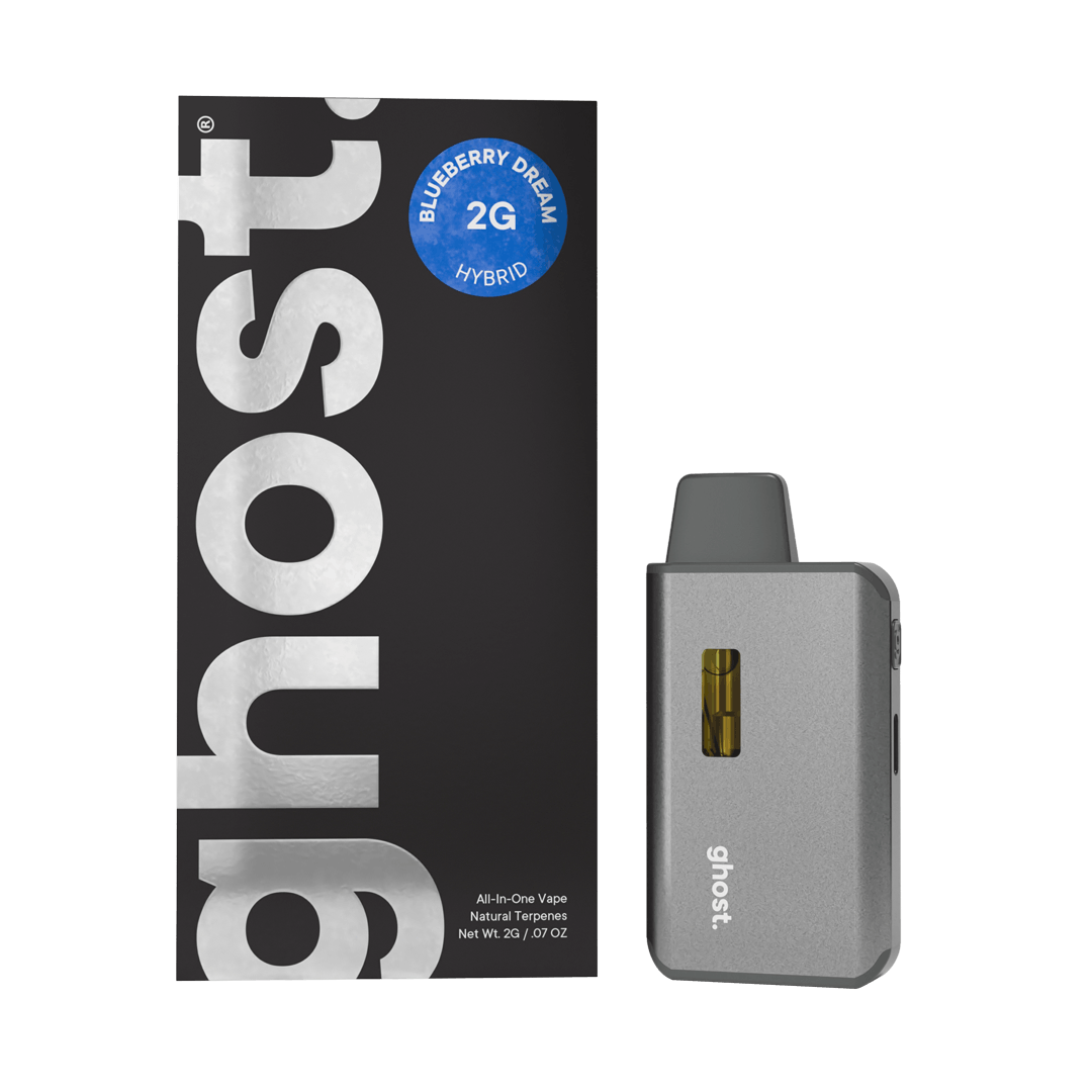 Photograph of product: Ghost Blueberry Dream Vape