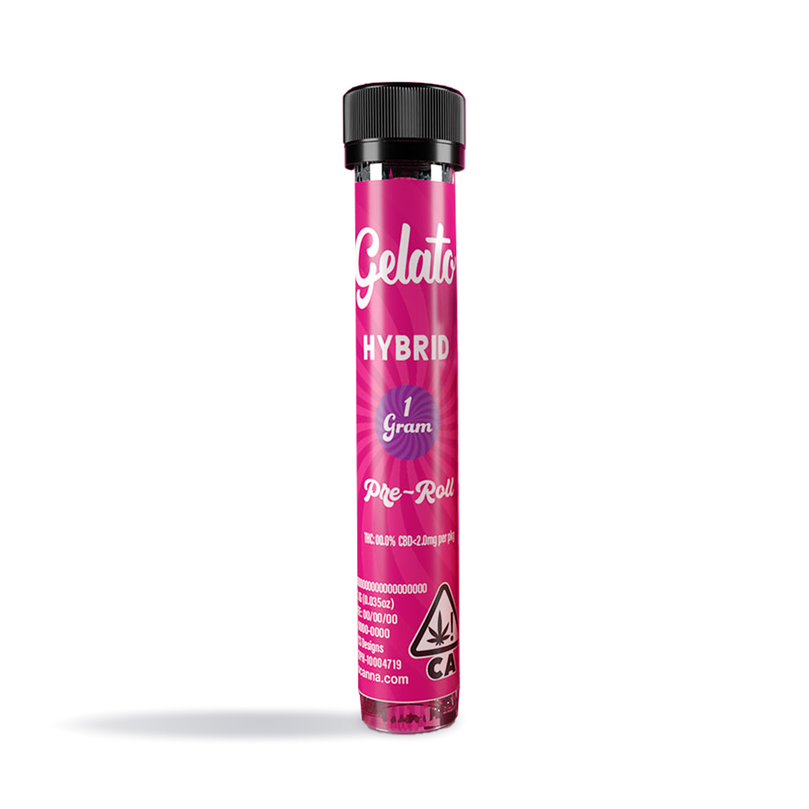 Photograph of product: Gelato Pre-Roll- HYBRID- STRAWBERRY GELATO