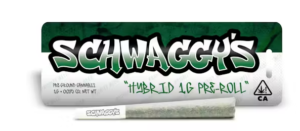 Photograph of product: Schwaggys - Preroll - Hybrid