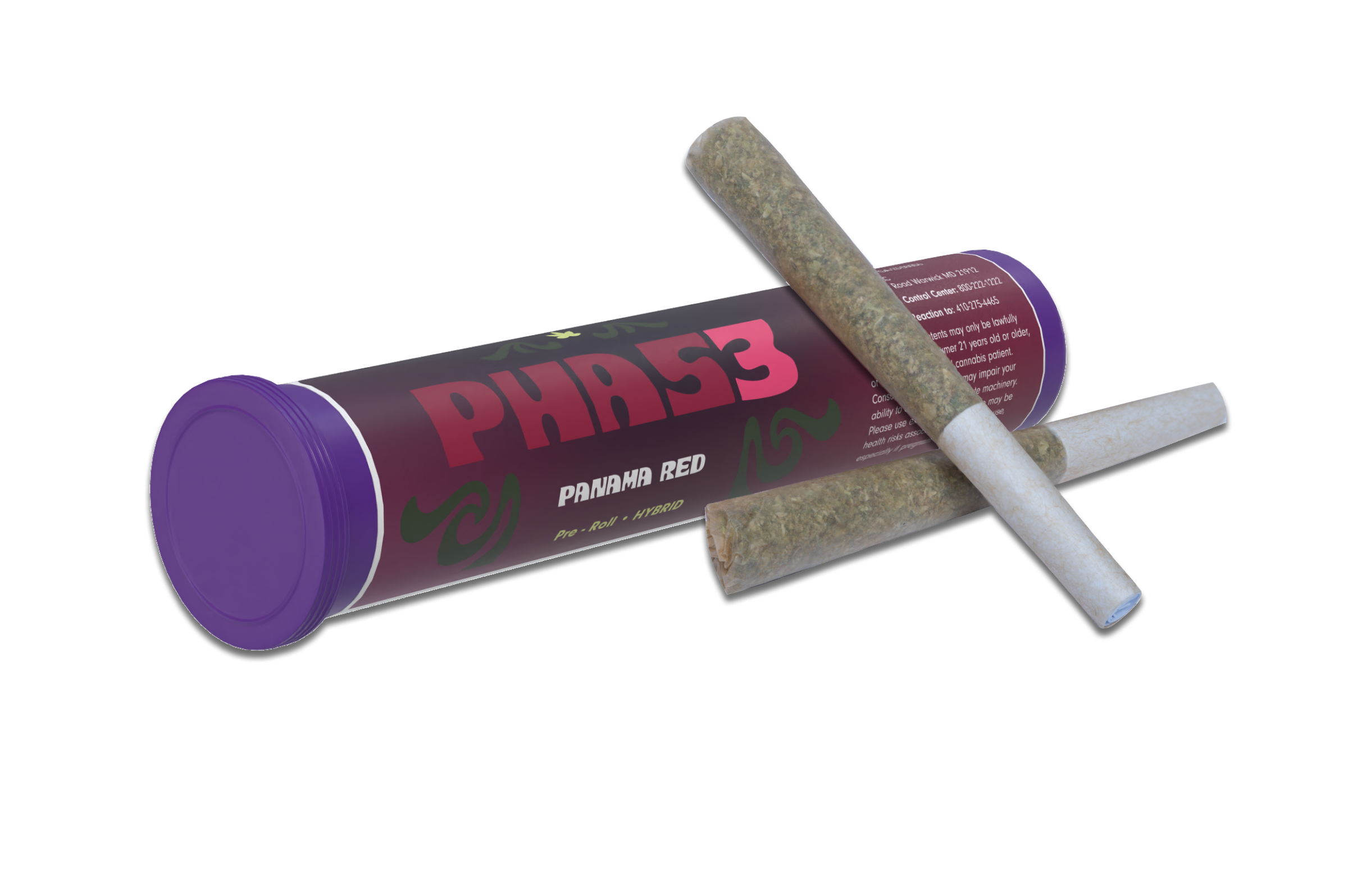 Photograph of Product: Panama Red | Diamond Duster Infused Pre-Roll | 1g