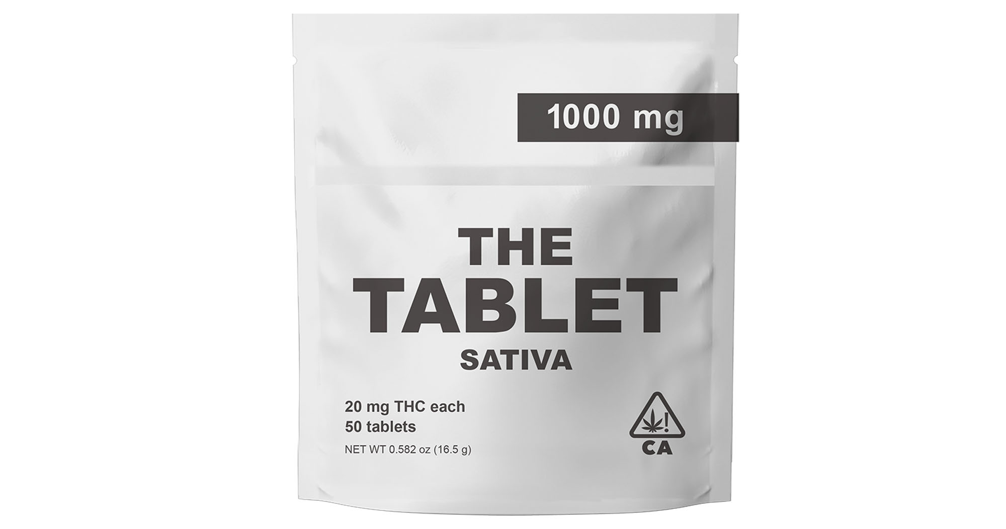 Photograph of product: THE TABLET | Oui'd TH-oui Tablets 20mg each (50 Count) | 1000MG