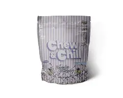 Photograph of product: Chew & Chill  / Gummy / Lavender Elderberry 100MG 10 pk