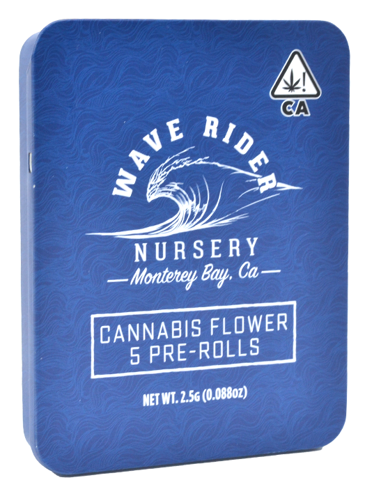 Photograph of product: WRN | High Society | 2.5G Preroll 5PK