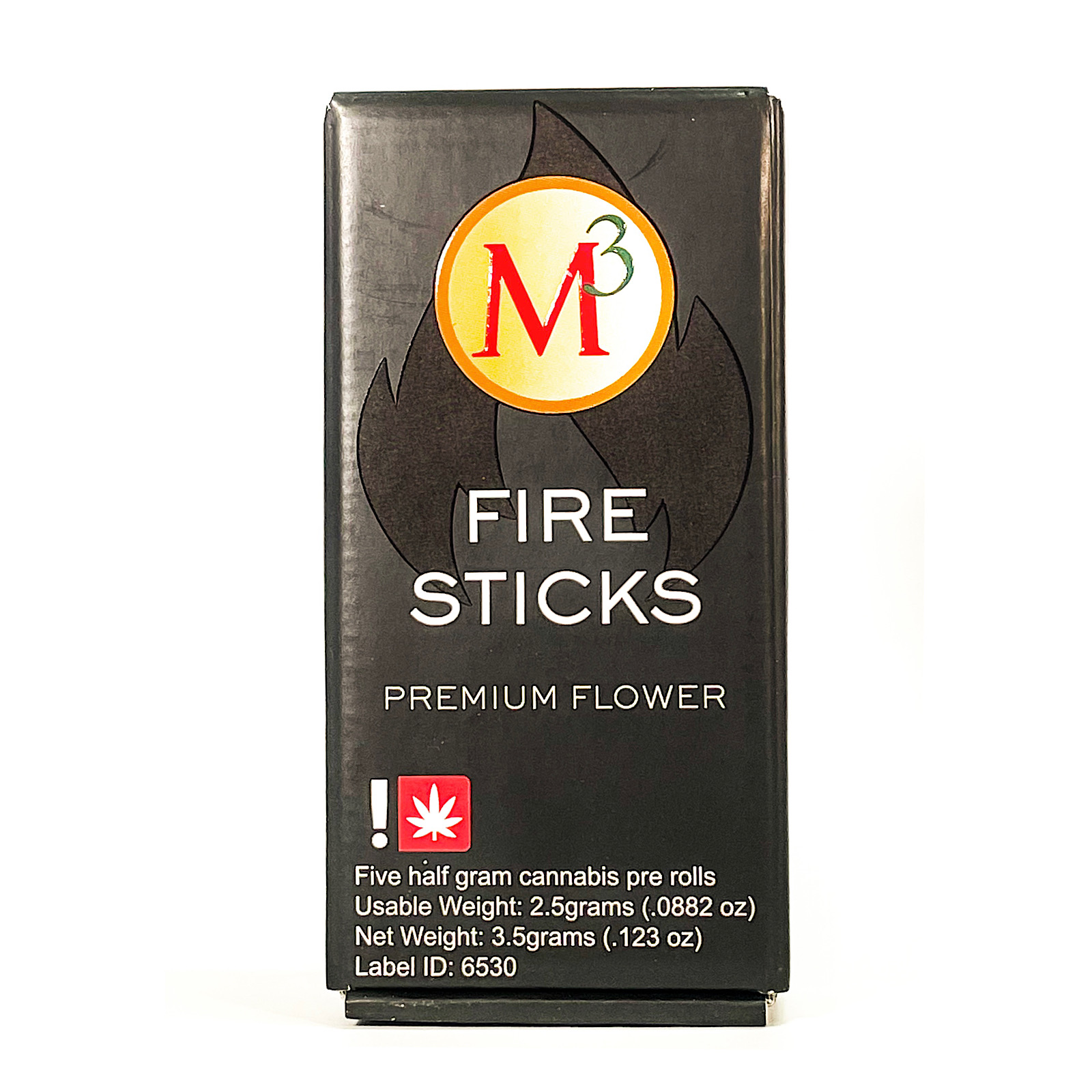Photograph of product: Mac Punch Fire Sticks .5G 5PK | 2.5g