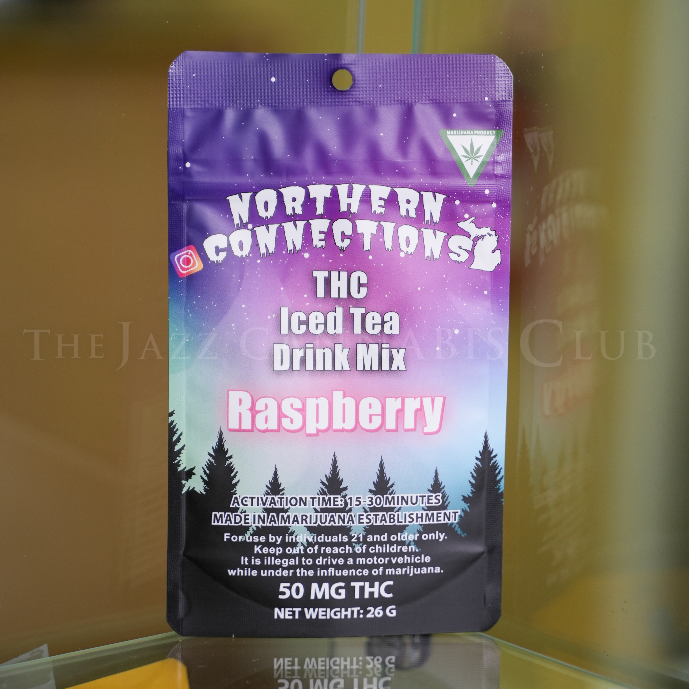 Photograph of product: Northern Connections - Rassberry - Iced Tea Drink Mix 50mg