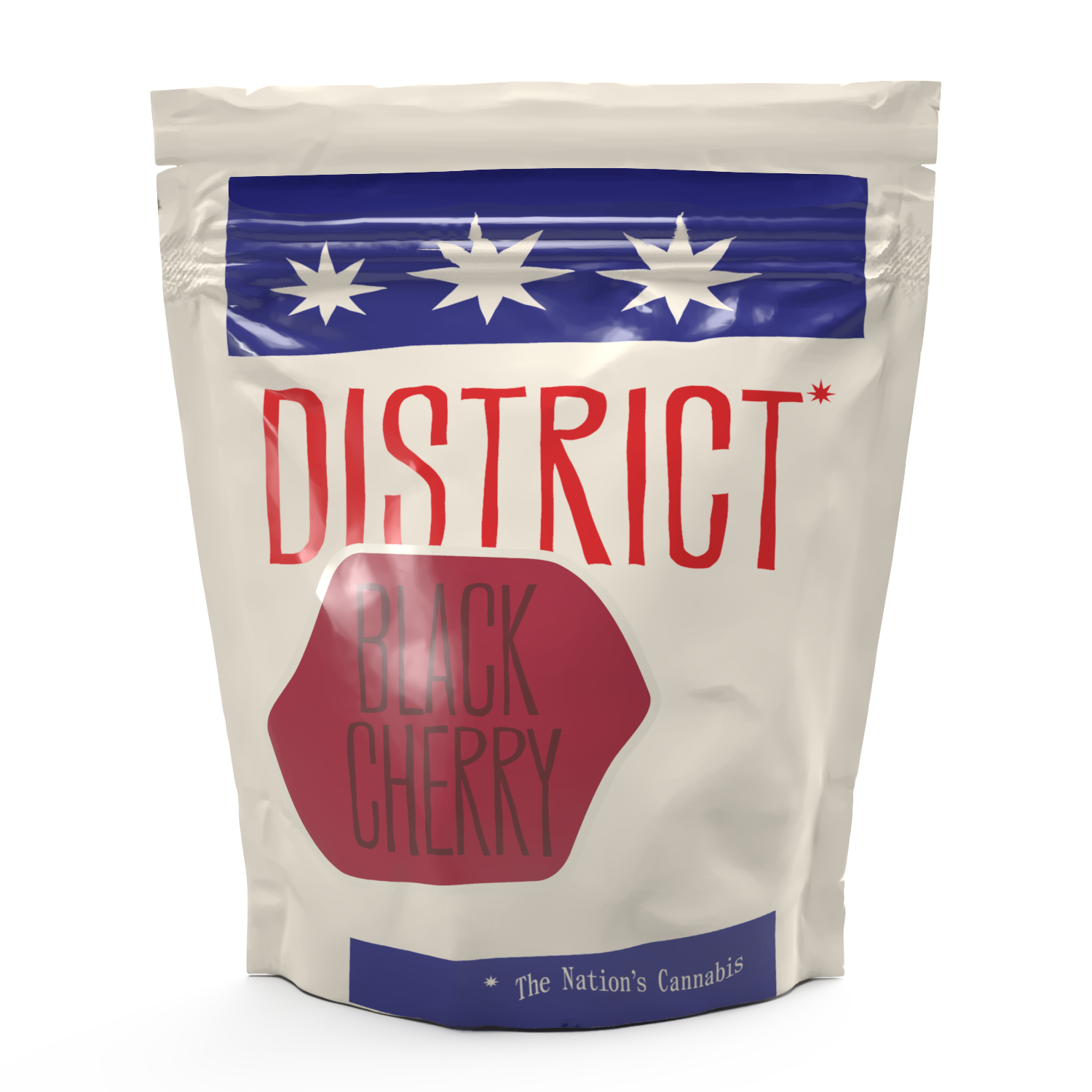 Photograph of product: Black Cherry Chewable Troche 10mg x 10pk