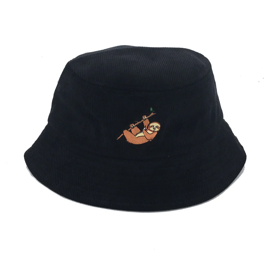 Photograph of Product: Corduroy Bucket Hat | Black