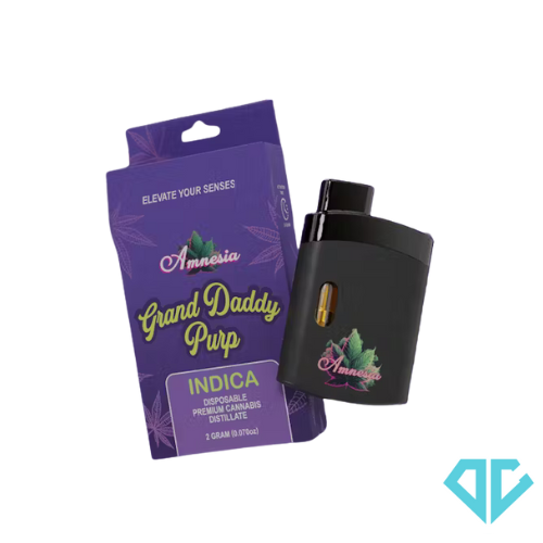 Photograph of product: Amnesia Grand Daddy Purp Disposable 2g